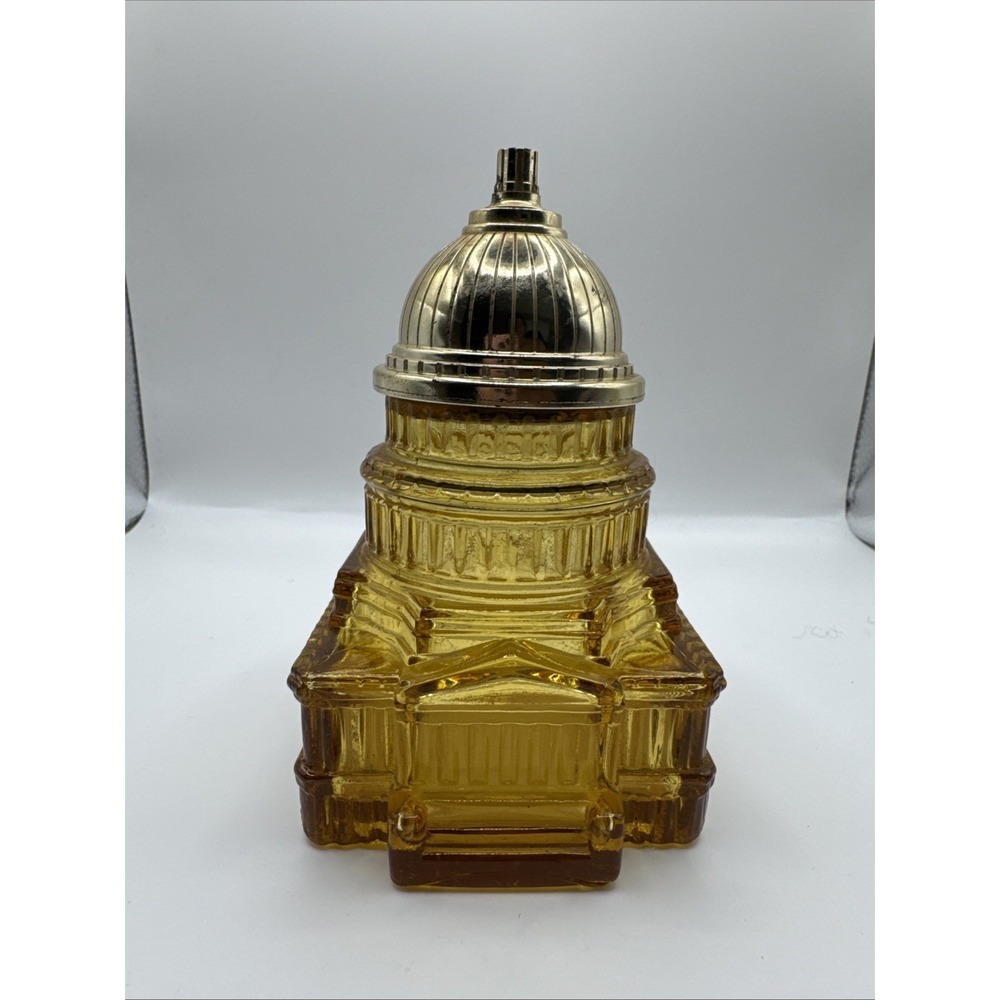 Vintage Avon "The‎ Capitol Tribute" Aftershave Bottle (Empty)
